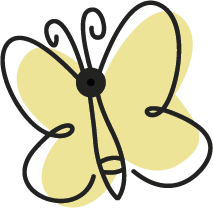 Gelber Schmetterling Volksschule Ernsthofen